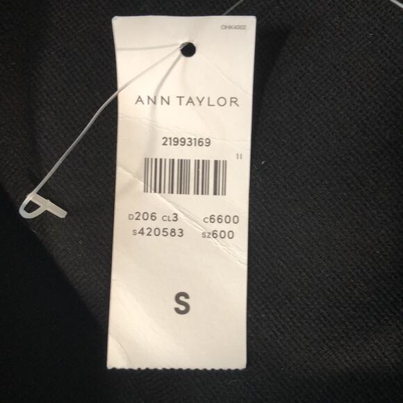 NWT Ann Taylor Off Shoulder Dress Sweater in Black XL - Picture 6 of 13